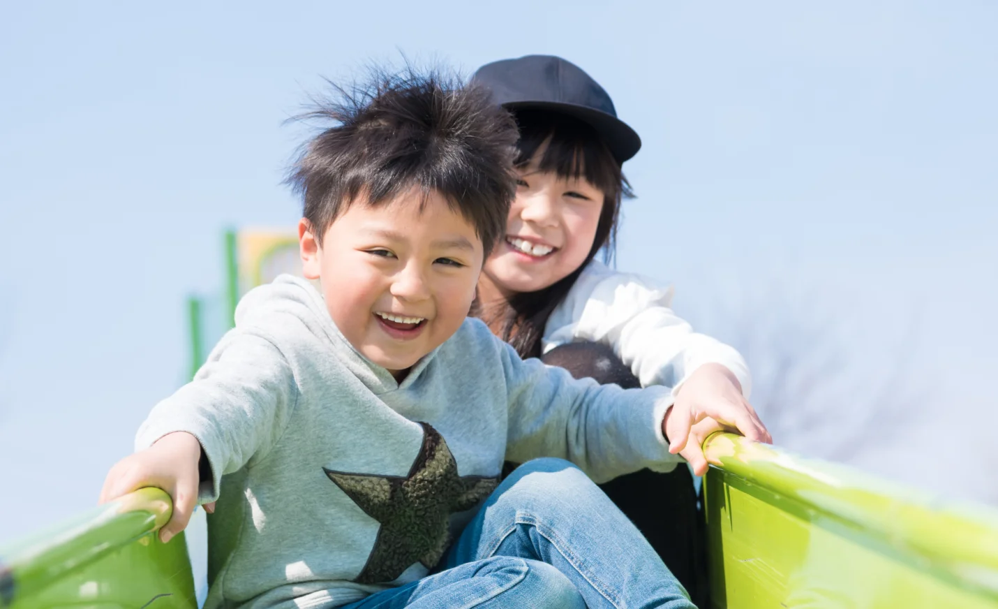 あそびを通して健康に大きく成長します！